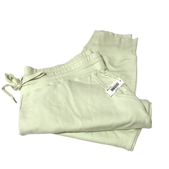 NEW DAILY RITUAL Joggers with Pockets & Drawstring Waist Parachute XXL Green NWT - Picture 2 of 13